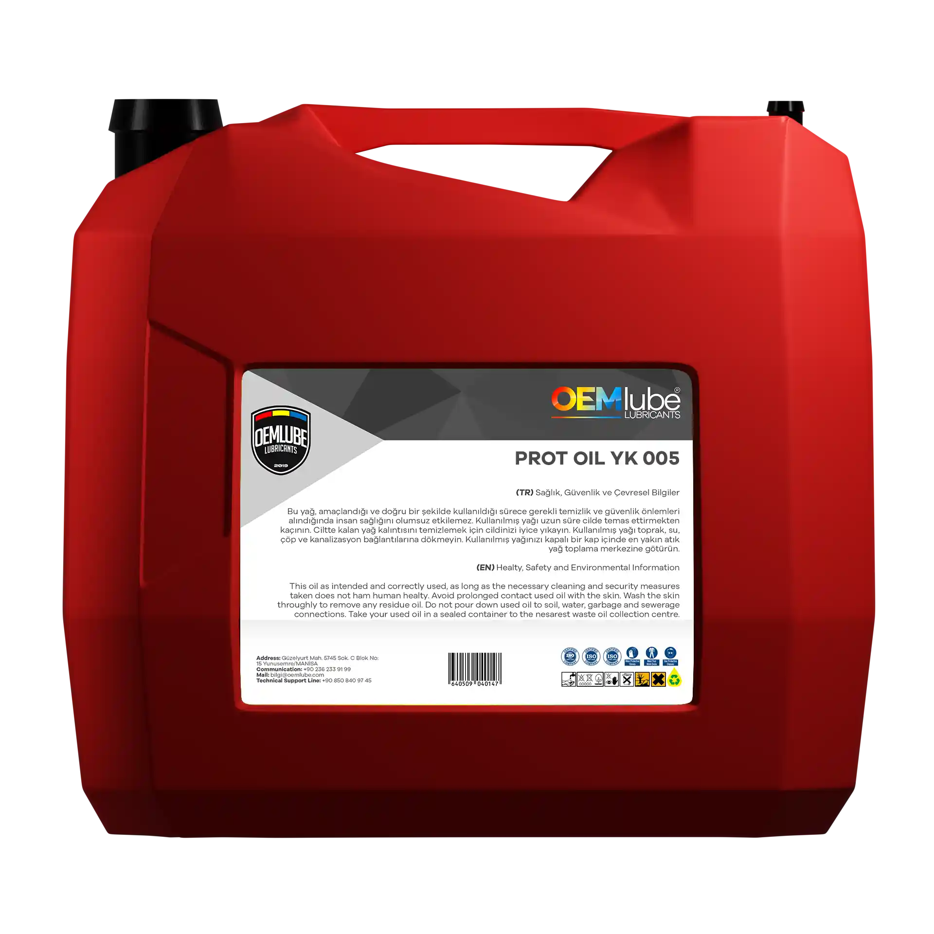 oem prot oil yk 026